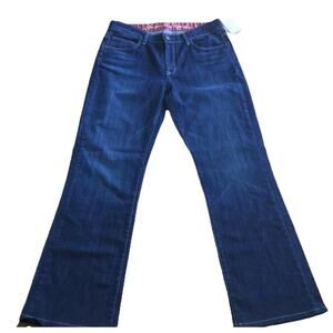 cookie johnson womens jeans grace bootcut size 32 Medium blue wash brand